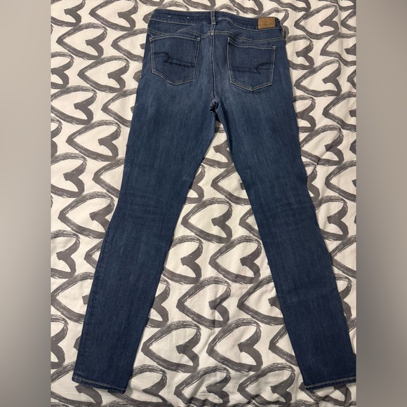American Eagle Outfitters Blue Skinny Jeans - Picture 2 of 4